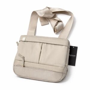 Puffco Beige Crossbody Bag
